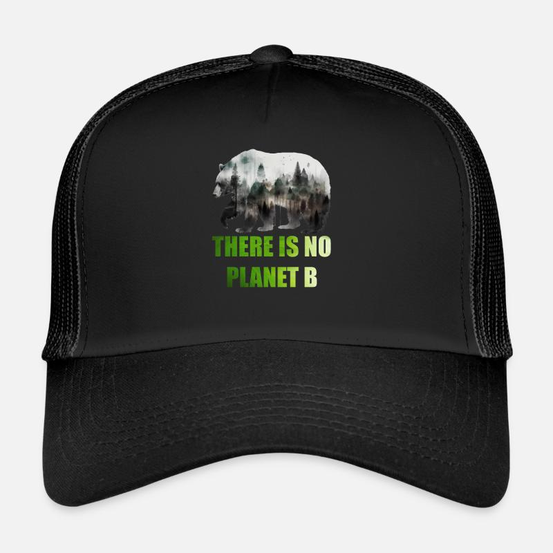 Il n’y a pas de Planète B Earth Day Mission Erde Casquette trucker 