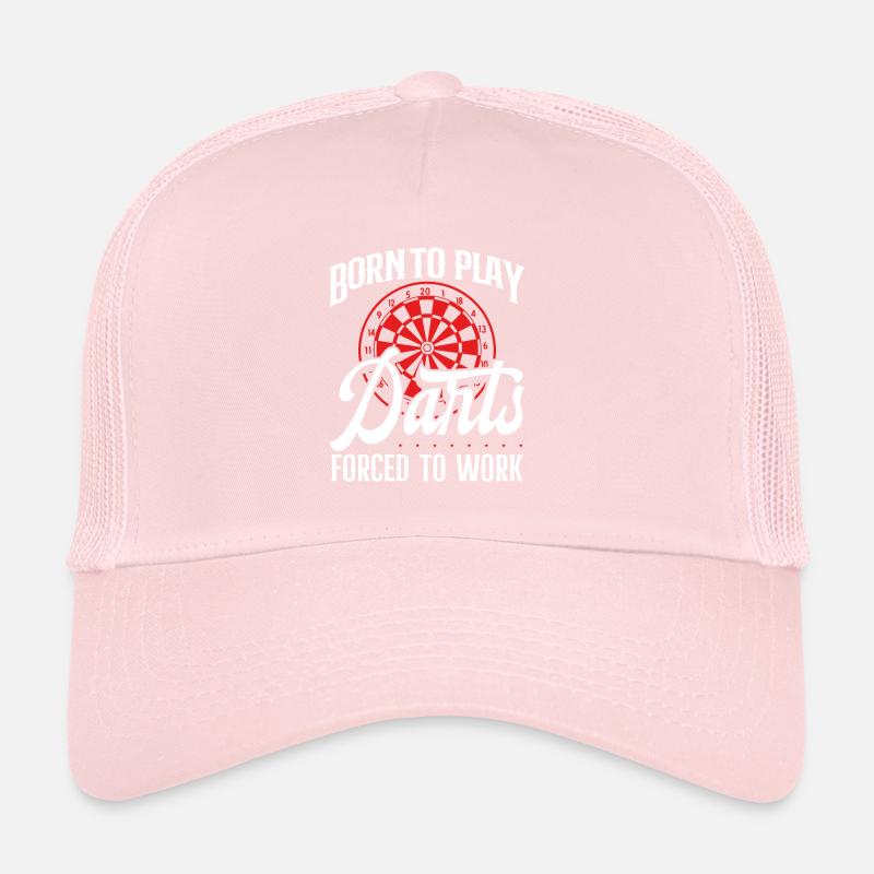 Born to play darts Trucker Cap