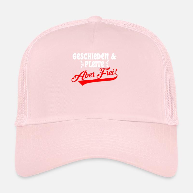 Geschieden & Pleite aber Frei! Scheidungsparty Trucker Cap