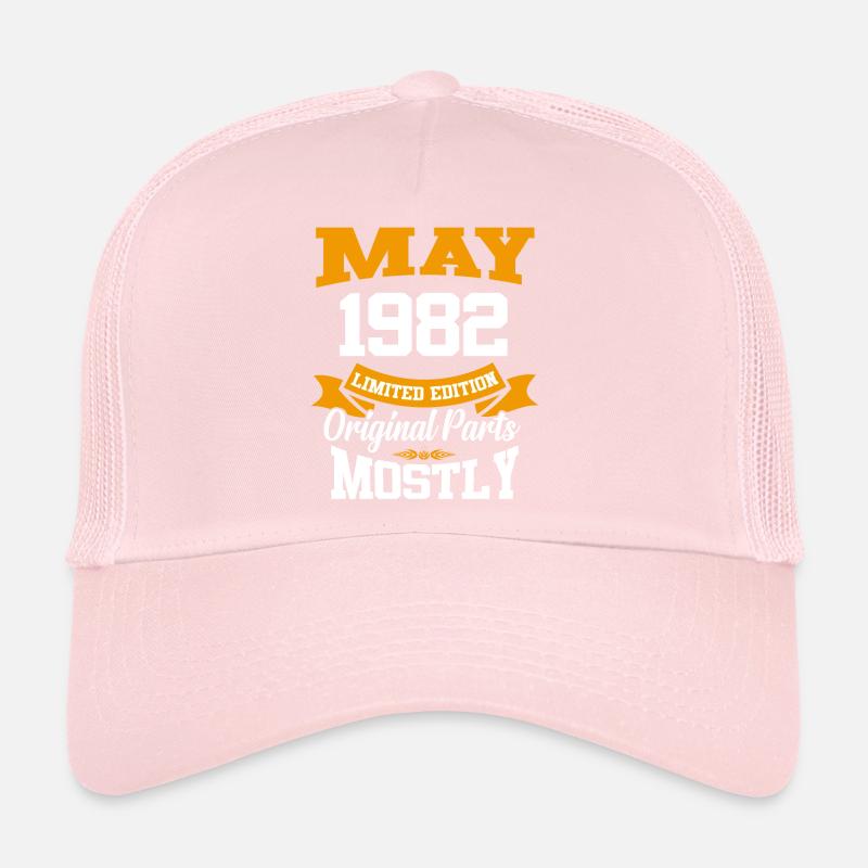 Mai 1982 Cadeau d’anniversaire vintage Casquette trucker 