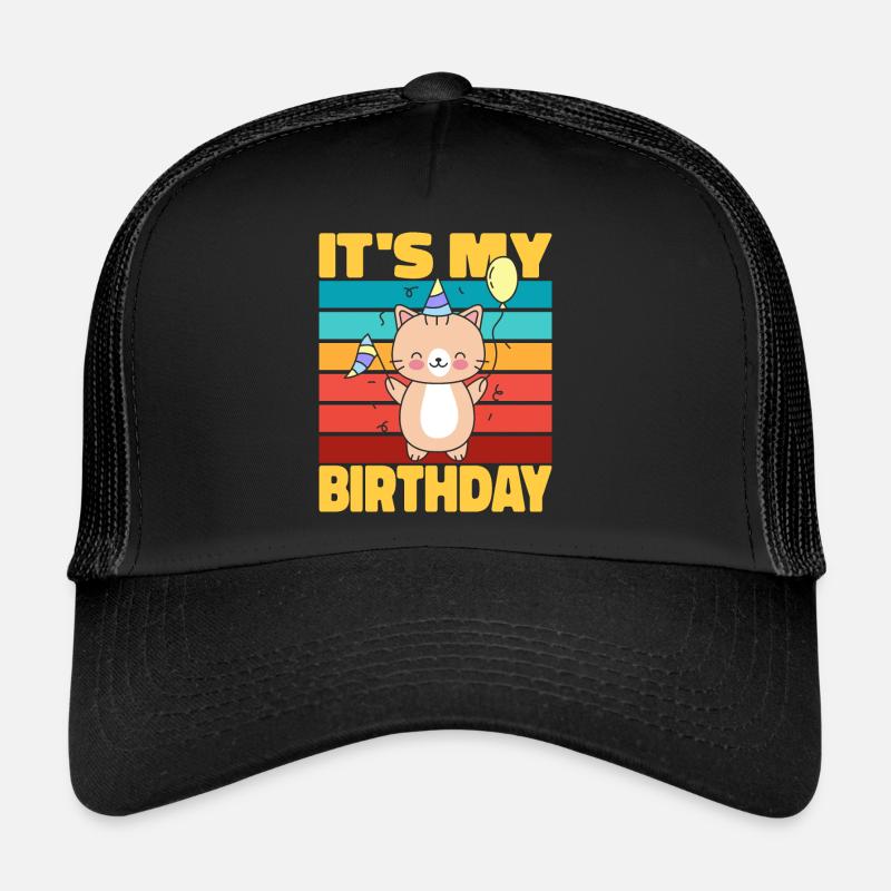 C’est mon design d’anniversaire pour la fête d’anniversaire Casquette trucker