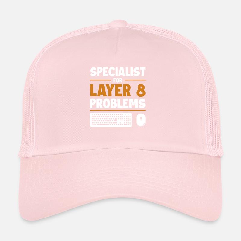 Specialist For Layer 8 Problems Admin Trucker Cap
