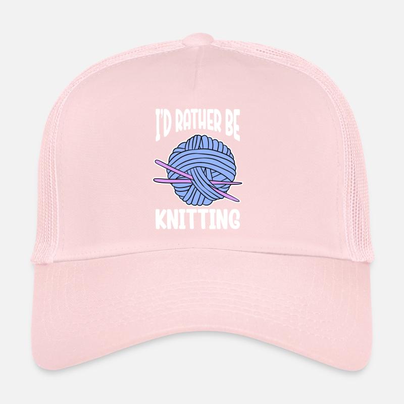 Je préfère tricoter Casquette trucker 