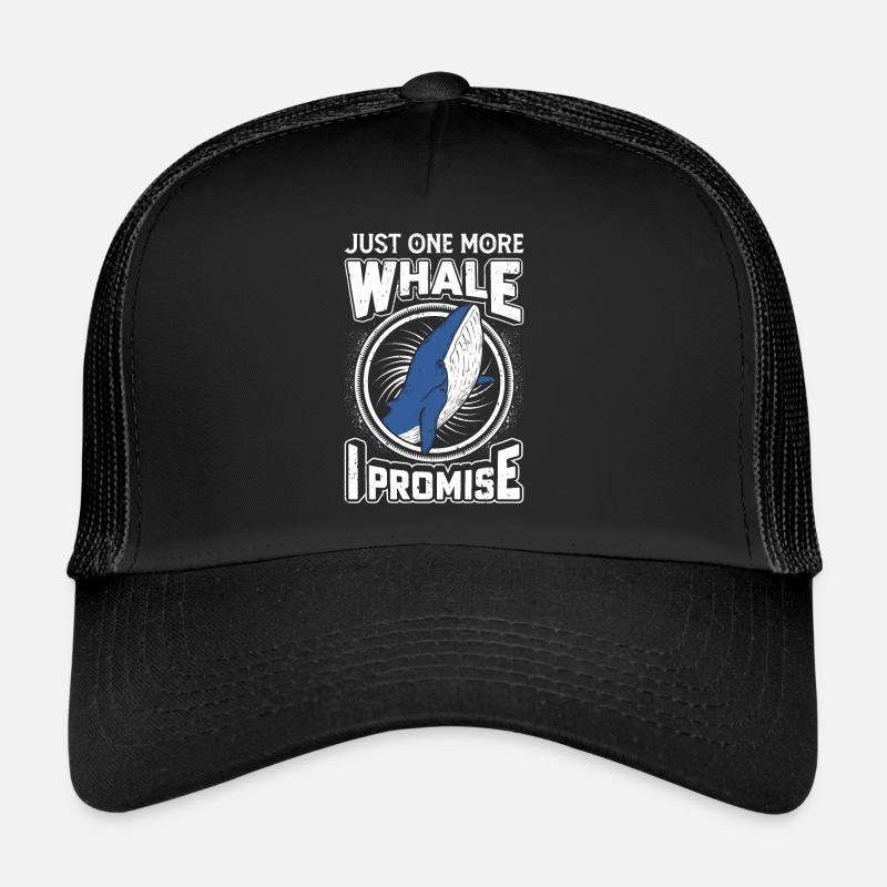 Observation des baleines Observation des baleines Orques Bleu Baleine Casquette trucker 