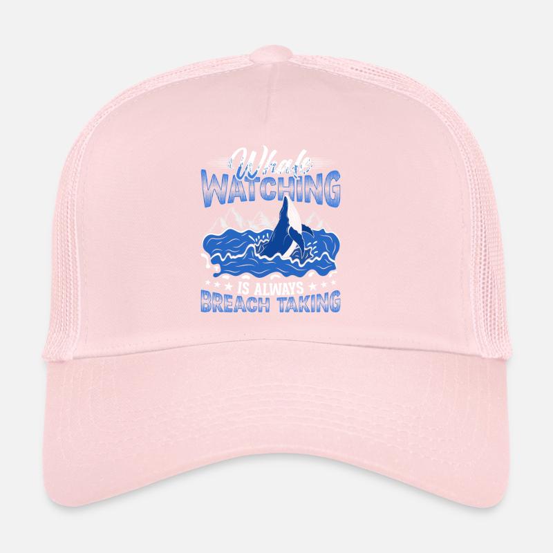 Whale Watching Whale Watching Orca Blue Whale Trucker Cap