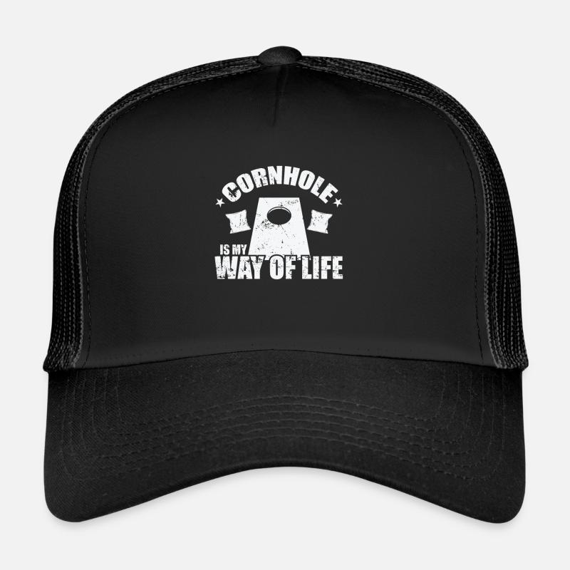 Cornhole est mon passe-temps de jeu de mode de vie Casquette trucker 