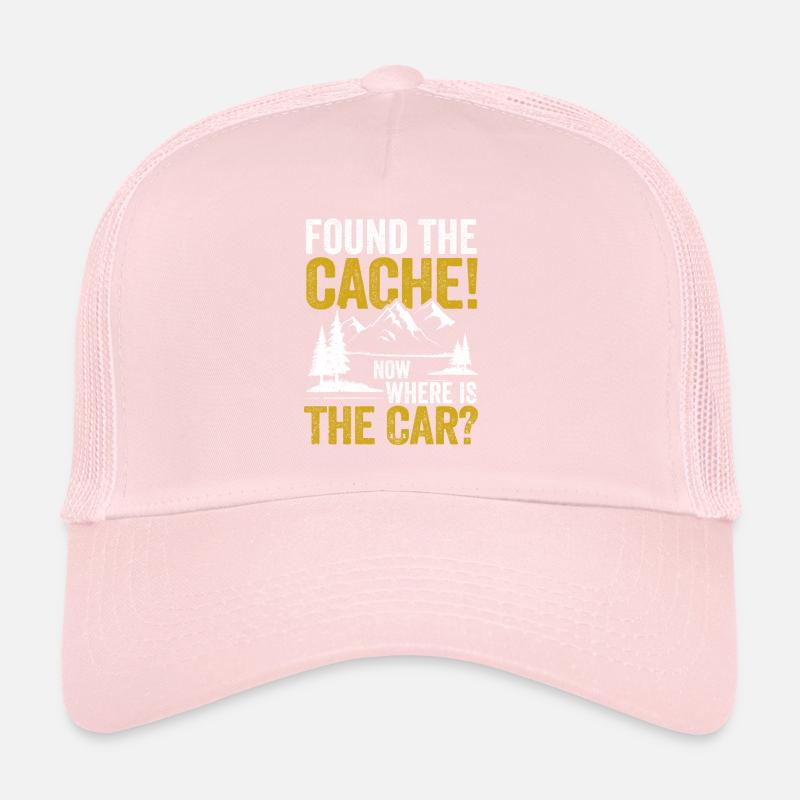 Found the cache, where is the car? Jollier Trucker Cap