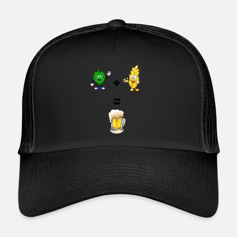Bière d’orge et de houblon Casquette trucker 