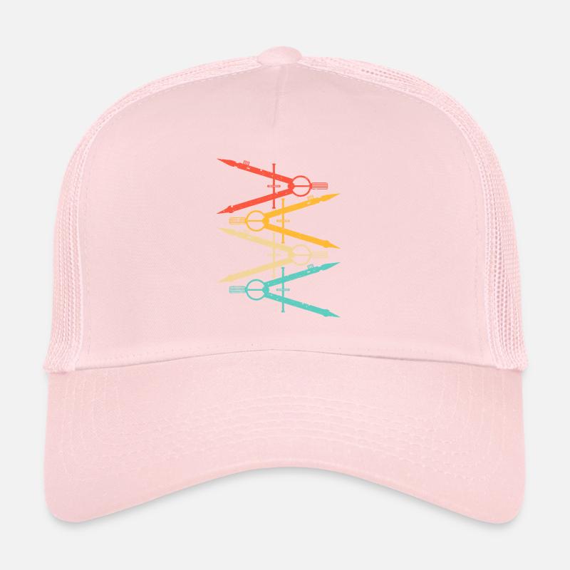 Architecte Design Hommes Femmes Boussole Architecture Casquette trucker 