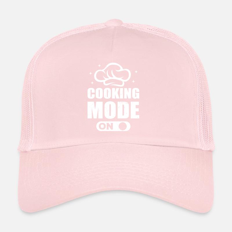 Cooking Mode On Cook Chef's Hat Chef Cook Mode Foo Trucker Cap