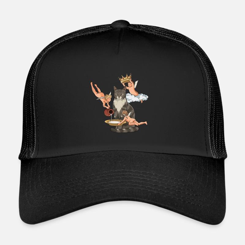 Amoureux des chats Chat graphique Cat Maman Casquette trucker 