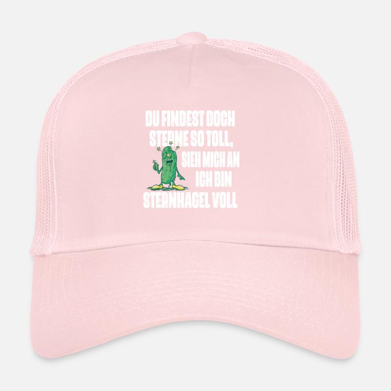 Sieh mich an, ich bin Sternhagel voll! Lustiges Trucker Cap