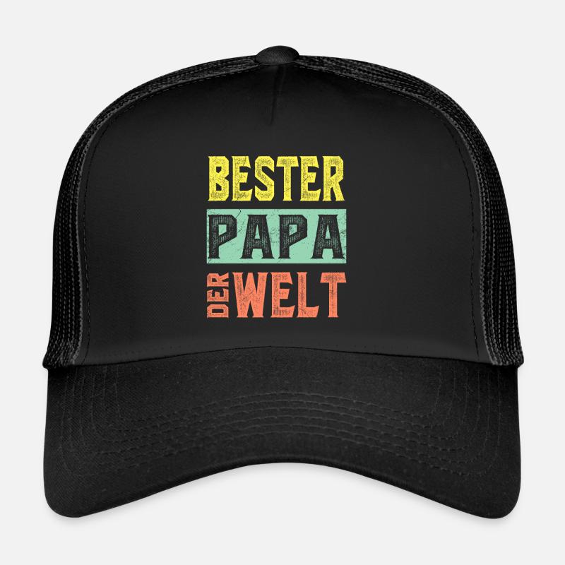 Vatertag Papa - Bester Papa Der Welt Trucker Cap