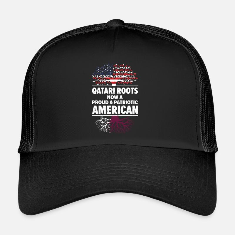Né à Qatar, Qatar, Américain, États-Unis Casquette trucker 