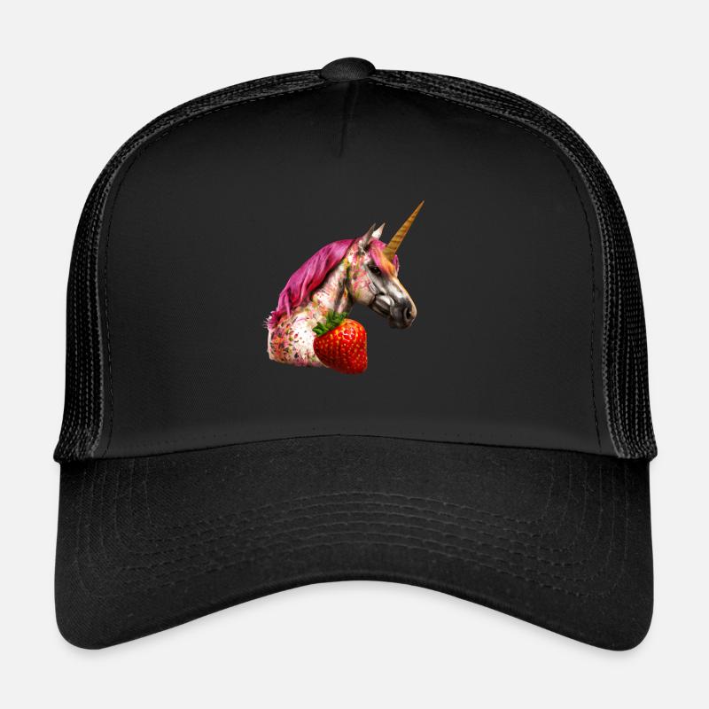 Erdbeer Einhorn Design Trucker Cap