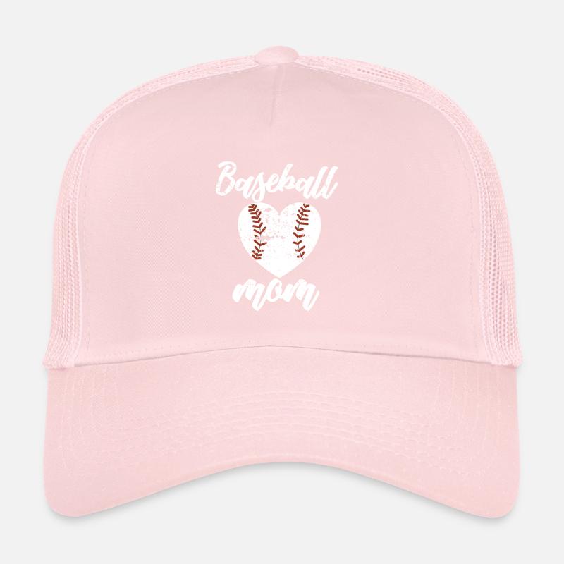Baseball Baseball Mama Baseball Player Trucker Cap
