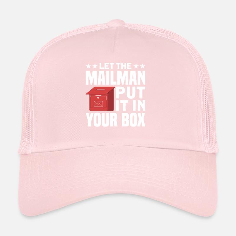 Postman Postman Letter Parcel Service Gift Casquette trucker 