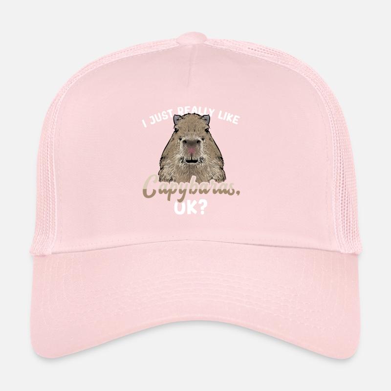 Capybara rodent Trucker Cap