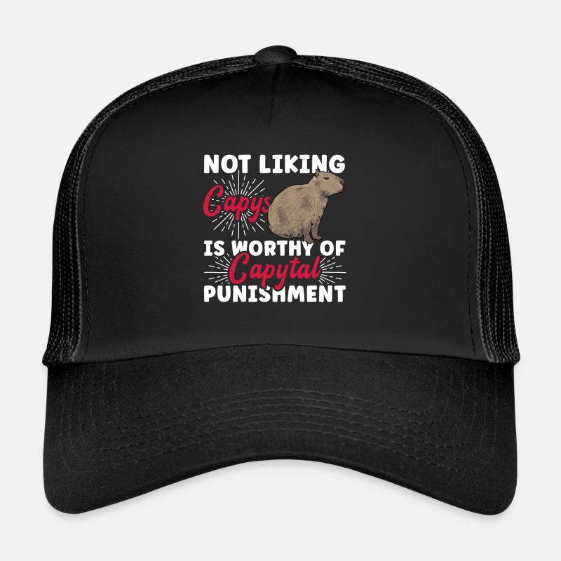 Rongeur Capybara Casquette trucker 