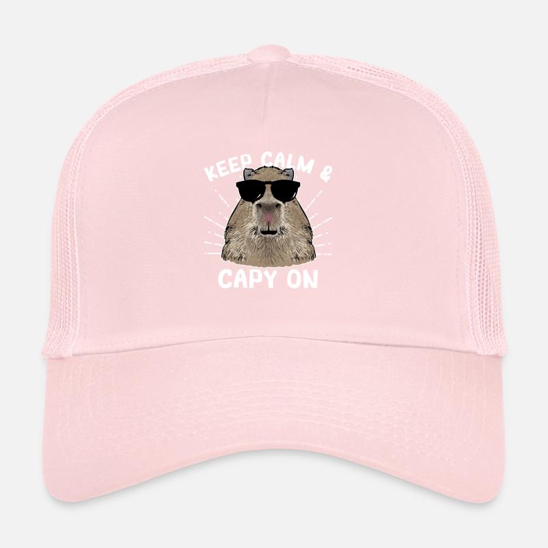 Capybara rodent Trucker Cap