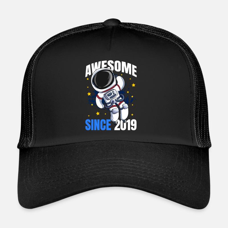 Awesome seit 2019 - 4. Astronaut Geburtstag Trucker Cap