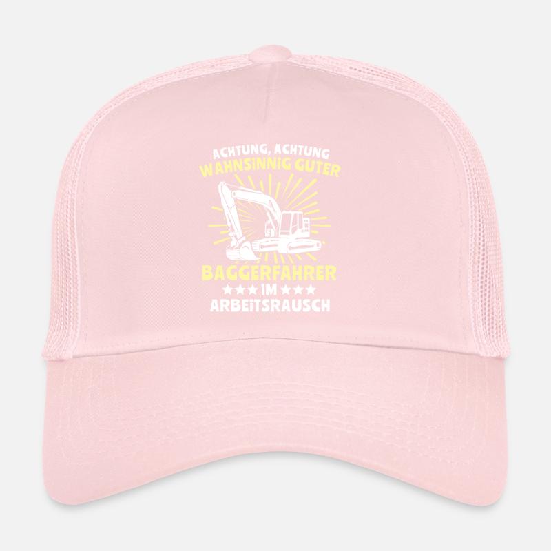 Baggerfuehrer Baggerfahrer Trucker Cap