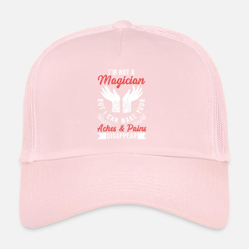 Massage Therapist Therapy Licensed Masseur Trucker Cap