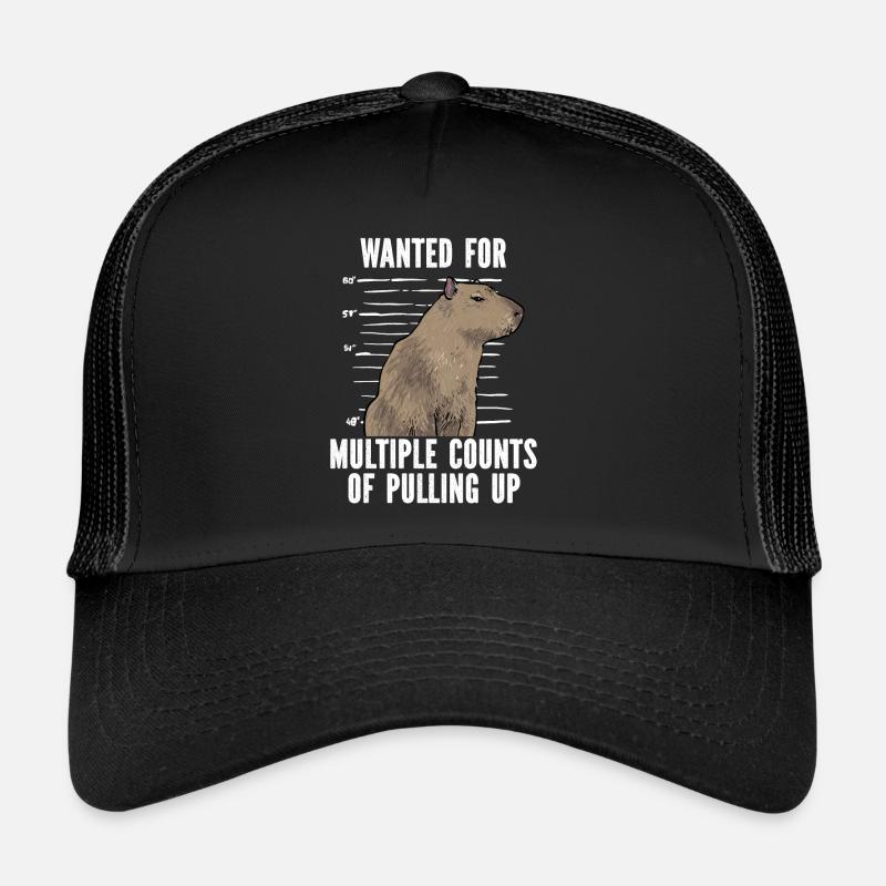 Capybara Nagetier Trucker Cap