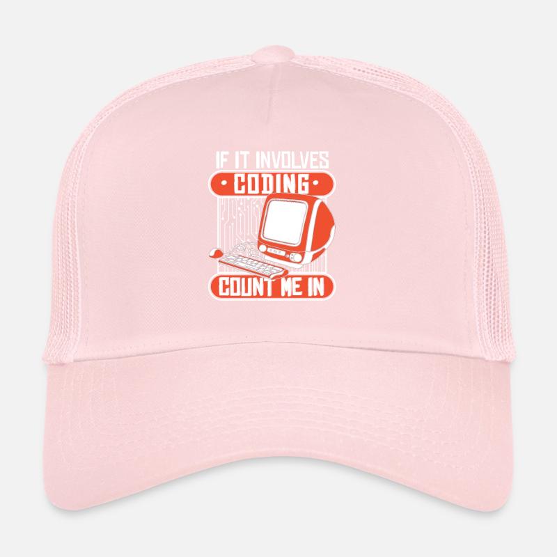 Si cela implique de coder, comptez-moi dans le développeur Casquette trucker 