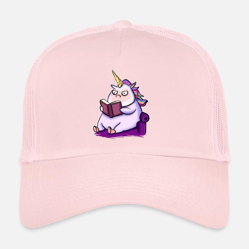 Licorne Livres de lecture Casquette trucker 