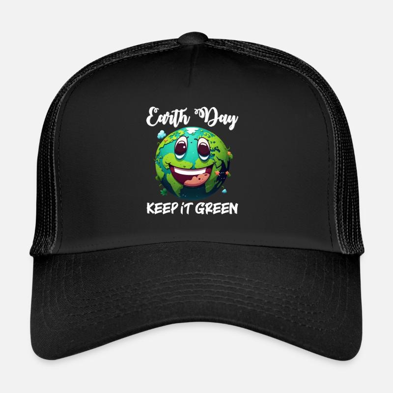Keep it Green Save the Earth Environmental Love Trucker Cap