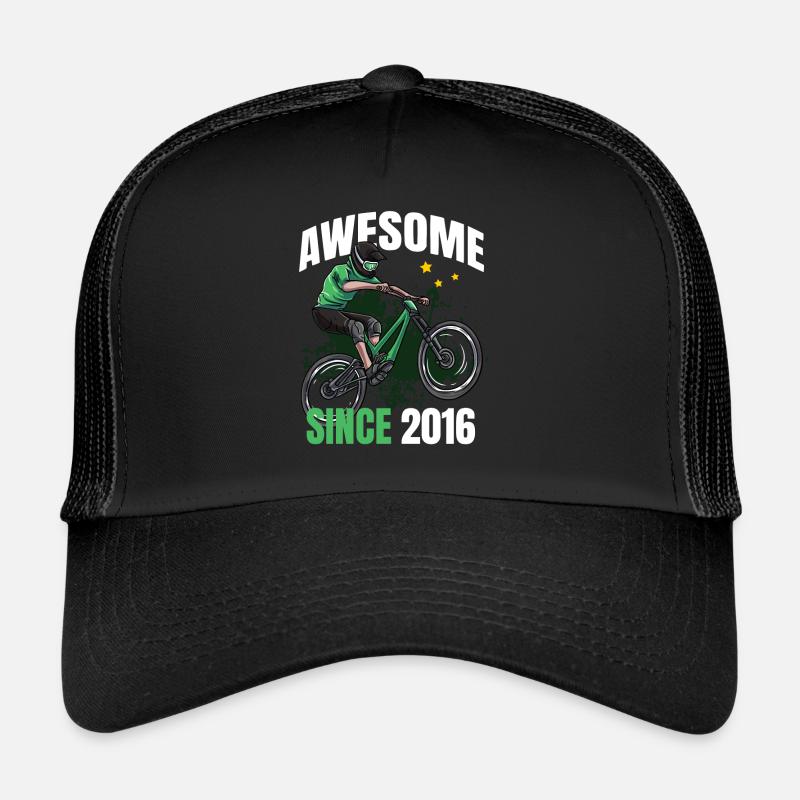 Awesome seit 2016 - 7. Mountainbike Geburtstag Trucker Cap