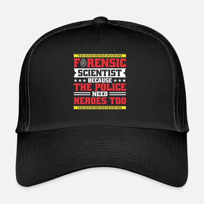 Forensic Scientist Forensic Forensic Science Trucker Cap