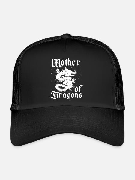 Mutter Der Drachen - Trucker Cap - black/black - Front