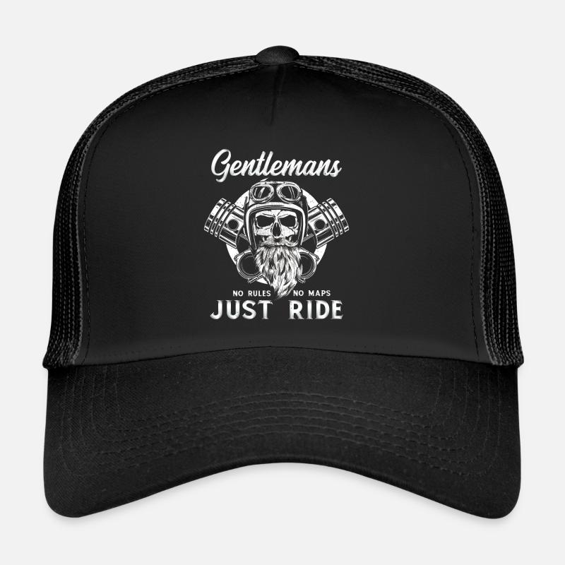 Les gentlemans ne font que rouler Casquette trucker 