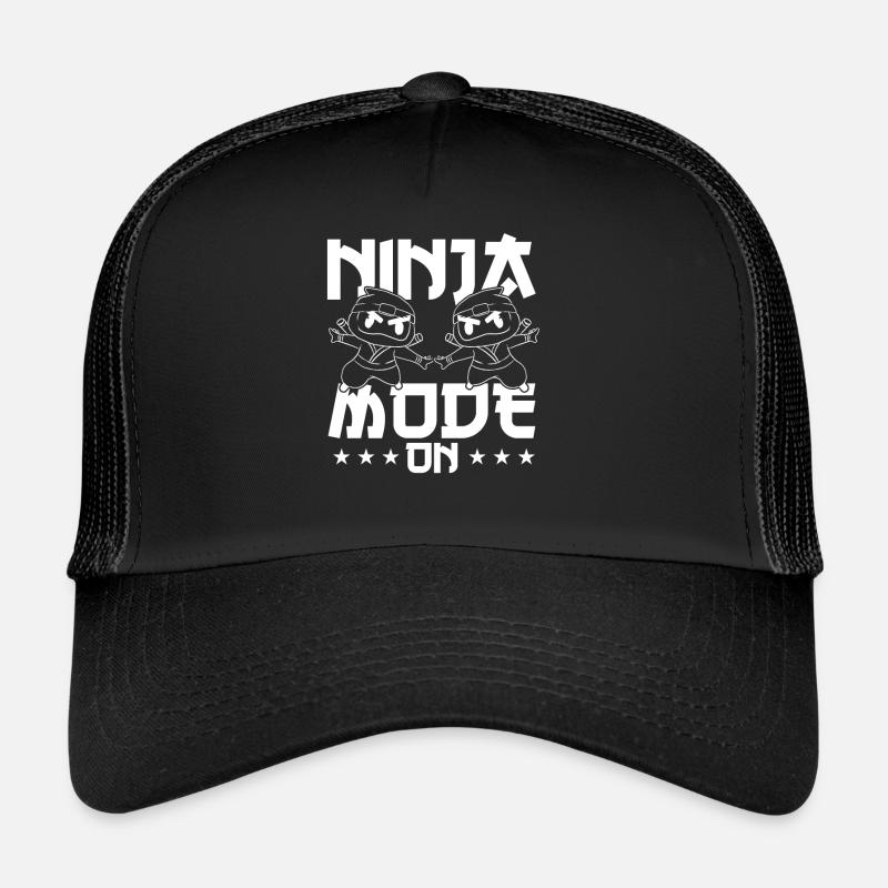 Two ninja mode Enabled Trucker Cap