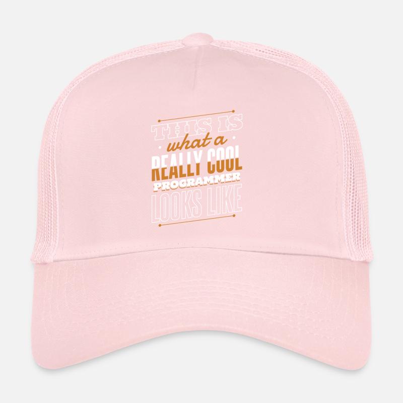 À quoi ressemble un programmeur vraiment cool Casquette trucker 