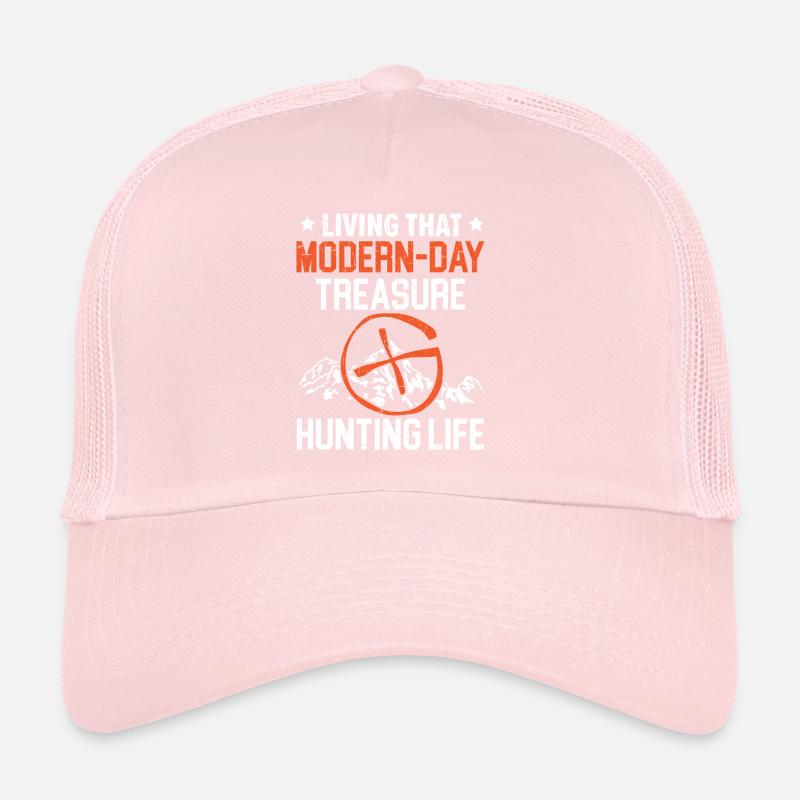 Das moderne Leben eines Schatzsuchers Trucker Cap