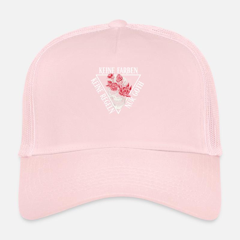 No colors, no rules, only Goth - Gothic Goth Trucker Cap