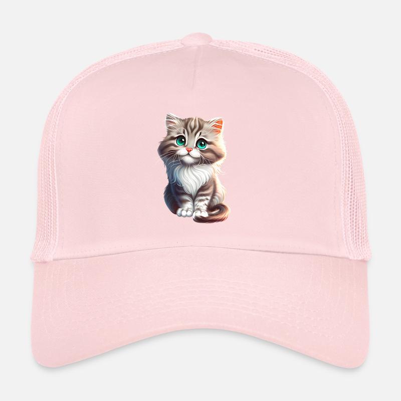 Katze Kätzchen Geschenk Trucker Cap