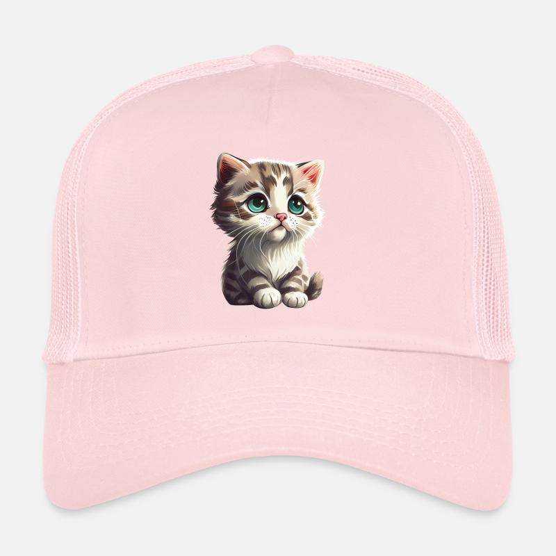 Cadeau chaton chat Casquette trucker 