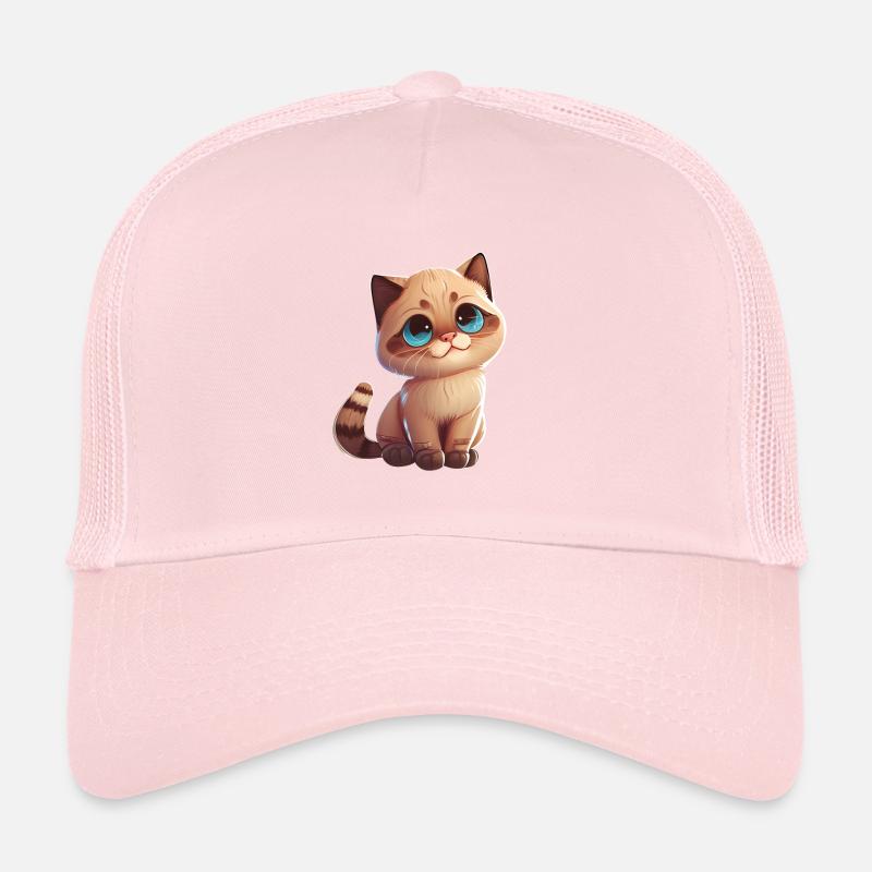 Cadeau chaton chat Casquette trucker 