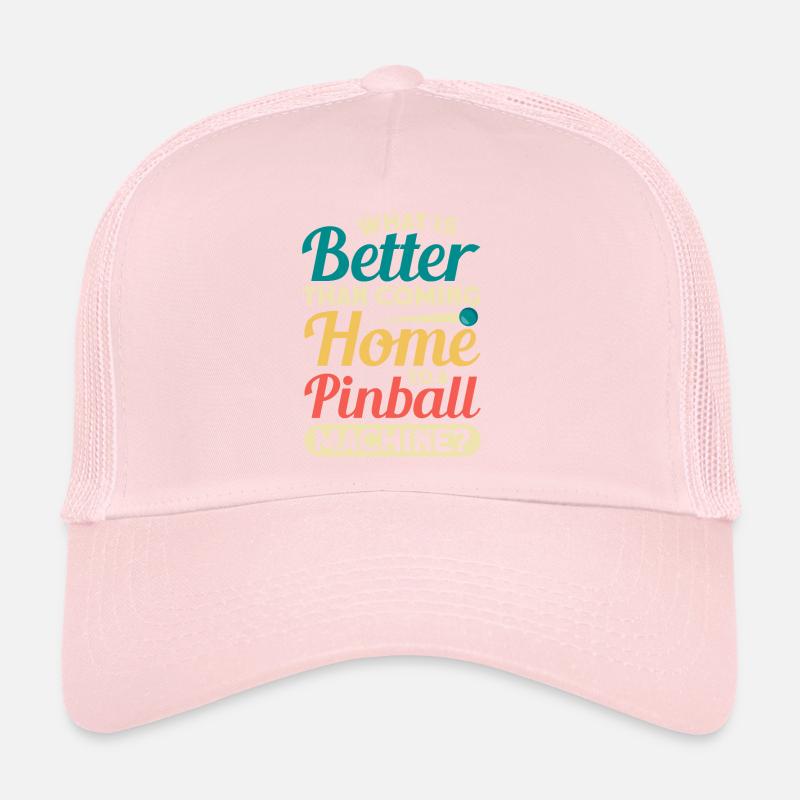 Flipper Retro Pinball Flipperautomat Bumper Casquette trucker 