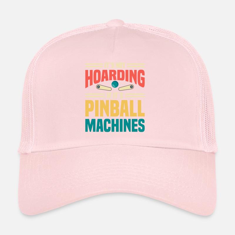 Flipper Retro Pinball Flipperautomat Bumper Casquette trucker 