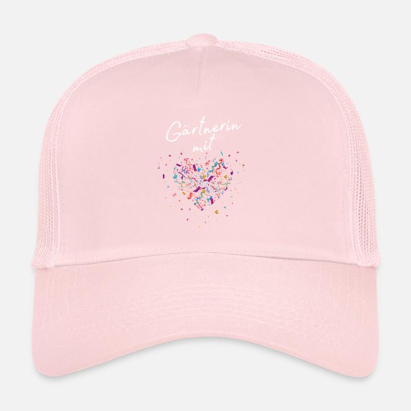 Gärtnerin mit Herz Gartenarbeit Pflanzen Gärtner Trucker Cap