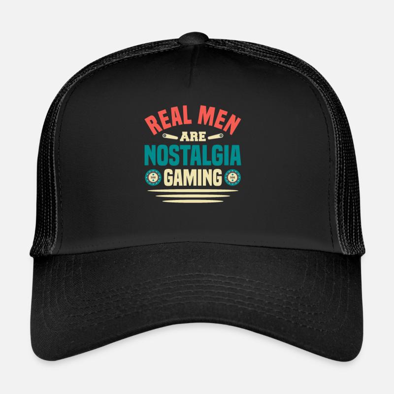 Flipper Retro Pinball Flipperautomat Bumper Trucker Cap