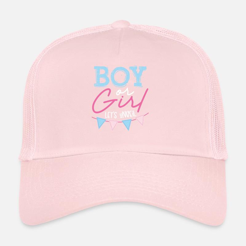 Junge Oder Mädchen Lass Es Herausfinden Trucker Cap