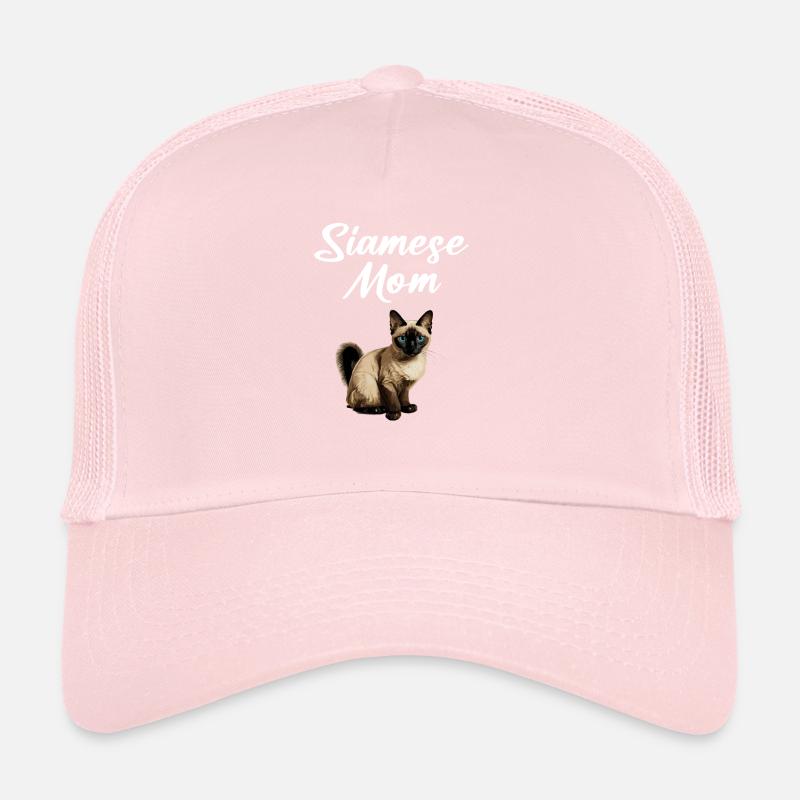Chat siamois Casquette trucker 
