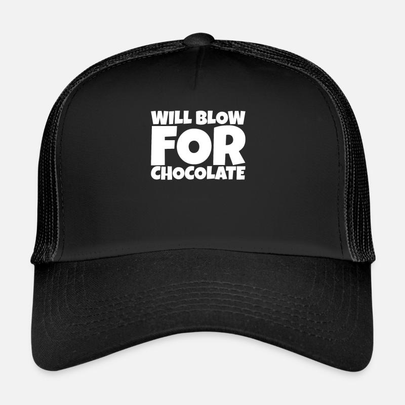 Wind Instrument Brass Music Chocolate Lover Gift Trucker Cap