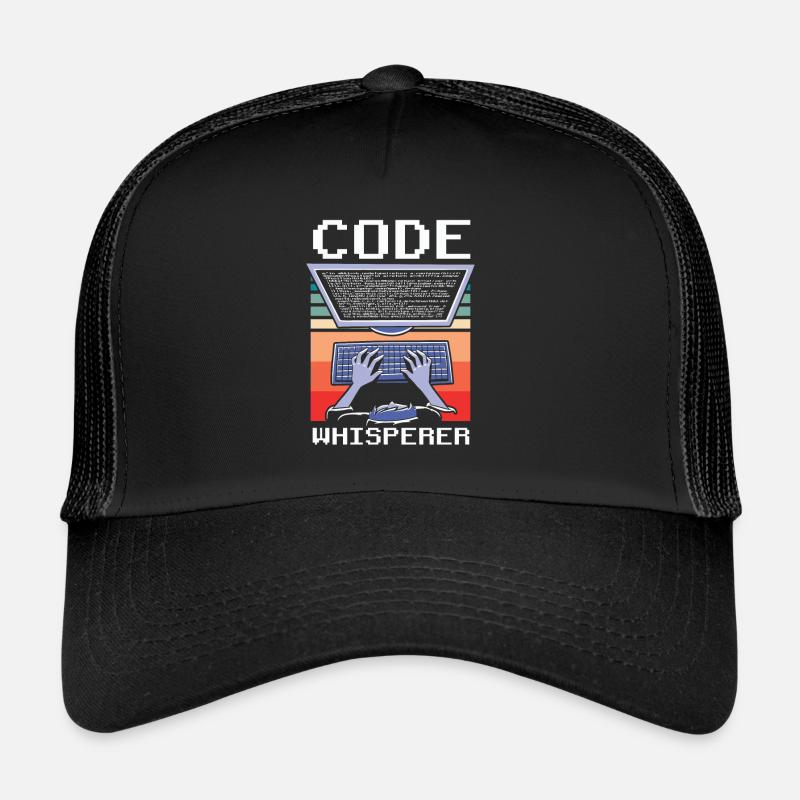 Code Flüsterer Programmierer Coding Coder Trucker Cap